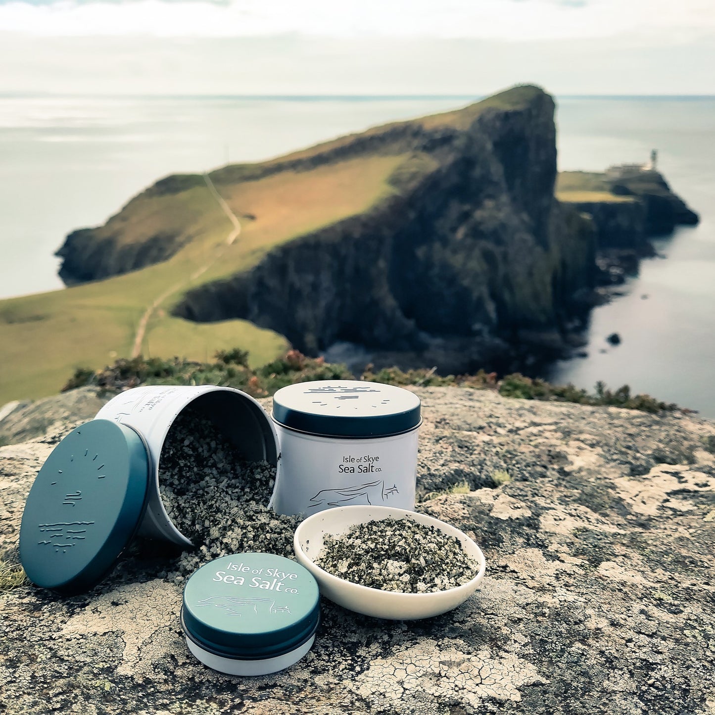 Sea Salt Crystals & Seaweed Flakes - For the kitchen 120g